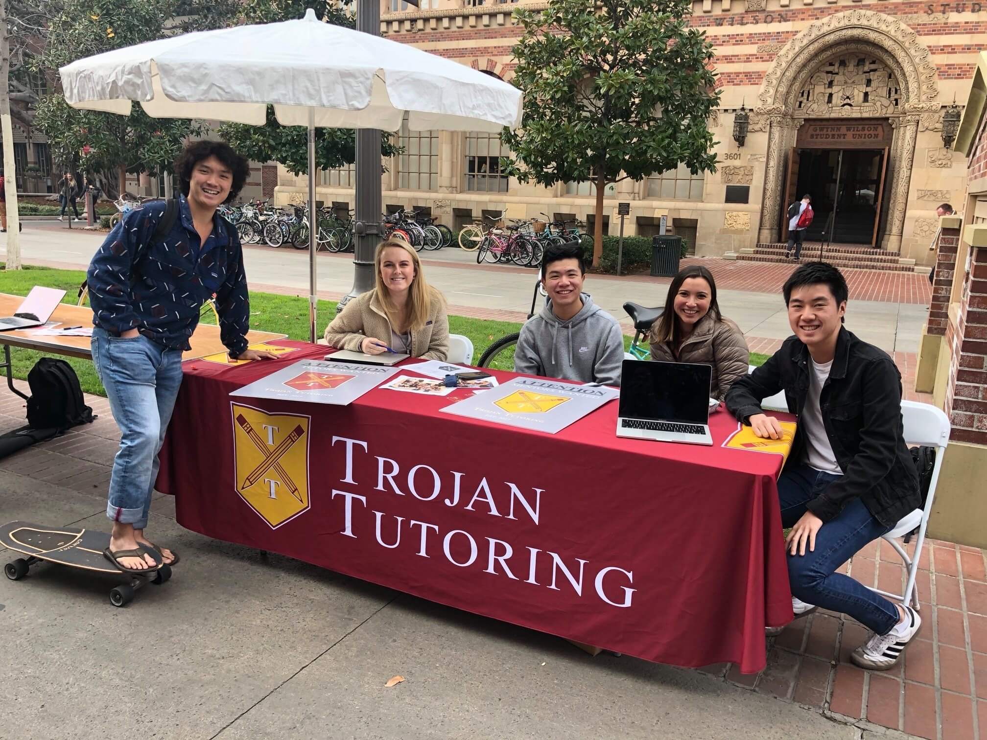 The Trojan Tutoring Logo